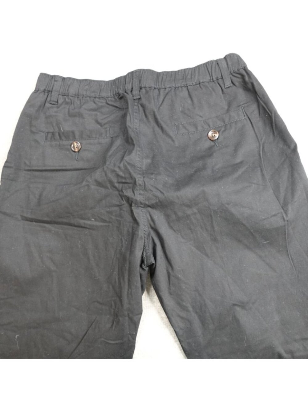 Woof Clothing Mens Pants Medium Black Lined Commando Stretch Waist Cotton Blend - Picture 11 of 11